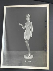 Rare Vintage Original Photo Siegel Stockman Mannequin Female Fetish Curiosa