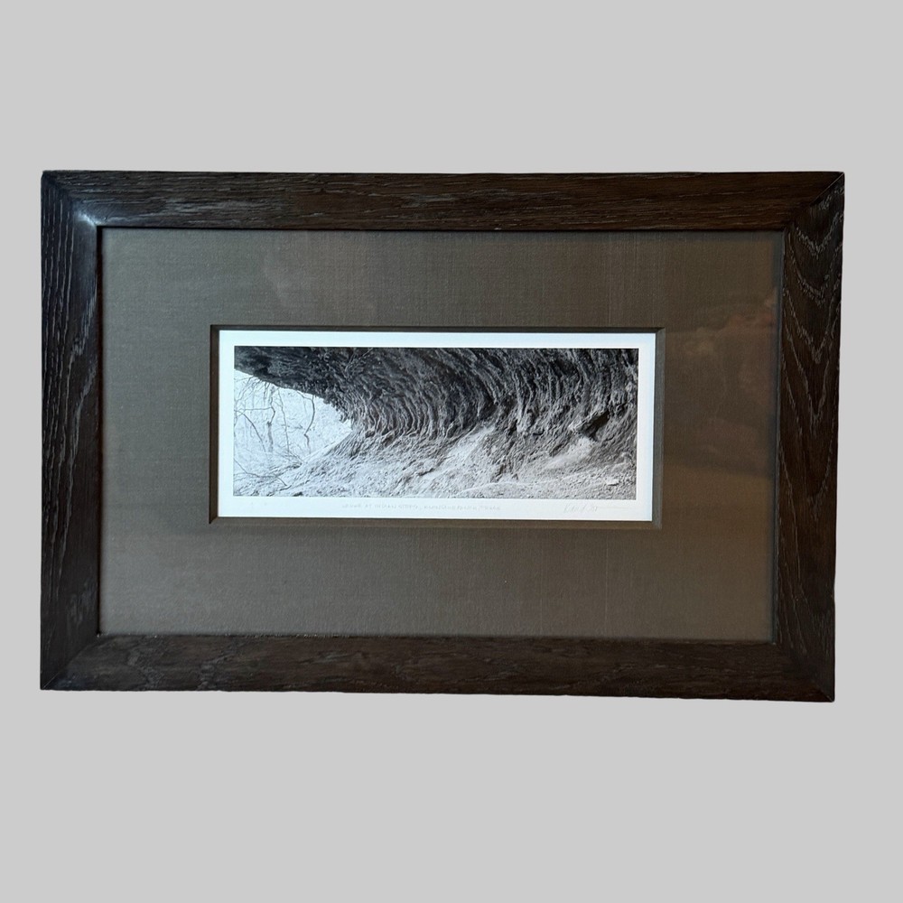 DAVID H GIBSON Photography Signed LEDGE AT INDIAN STEPS, KLONDIKE RANCH, TEXAS