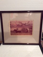 PRINT: AMISH #21″ON A SUNDAY EVENING» by BILL COLEMAN