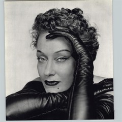 1972 1950 Philippe Halsman Gloria Swanson Actress Art Photo Gravure