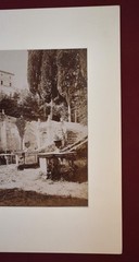 Vtg Italian Villa Photograph: 8964 Dettaglio della scala, Villa d’Este – Tivoli