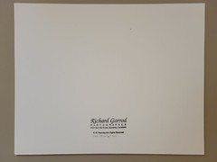 Richard Garrod, color 11×11 image on 16x 20 matte, photography art original