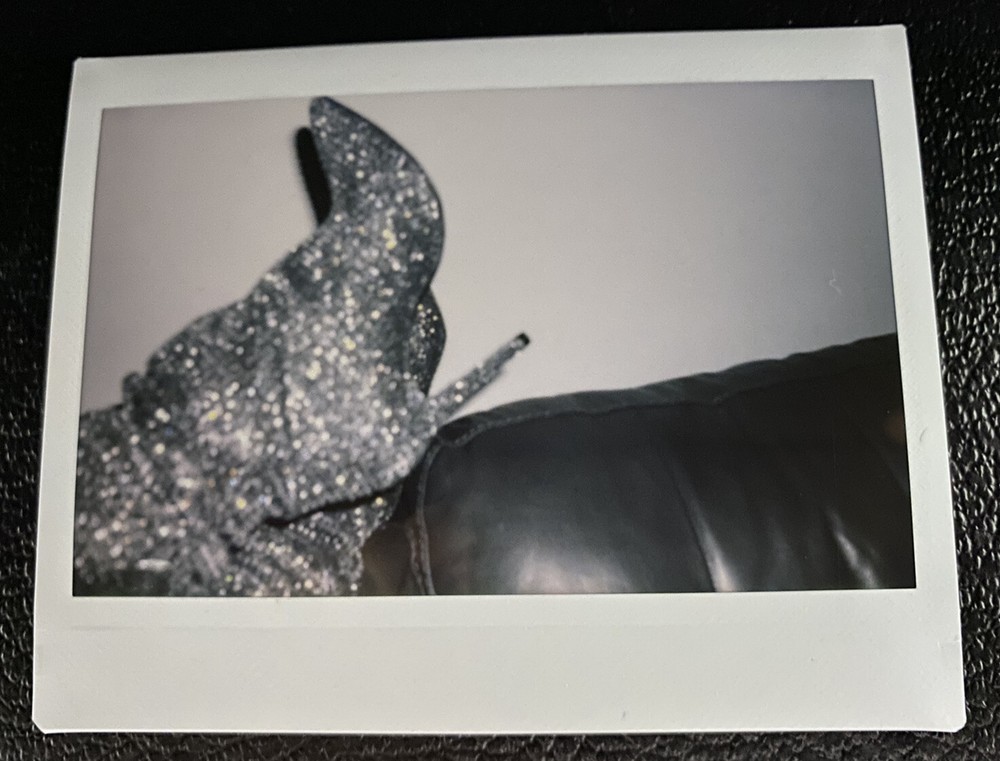 Shiny Feet Instax Original Photo Fujifilm Glam Bling Art Pretty Sexy Foot Heels