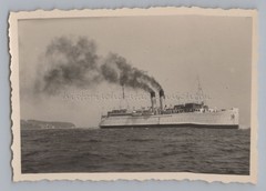 Steamer Ship – Vintage Photo 1950s