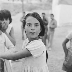 Baryte Print Photo Spain Child 1960 Format 40x40cm