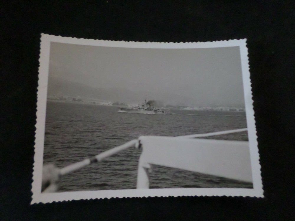 Photo Spain, Departure From Ceuta, Boat, 1960s, Vulcano, 11.5 X 8.7 CM (B)