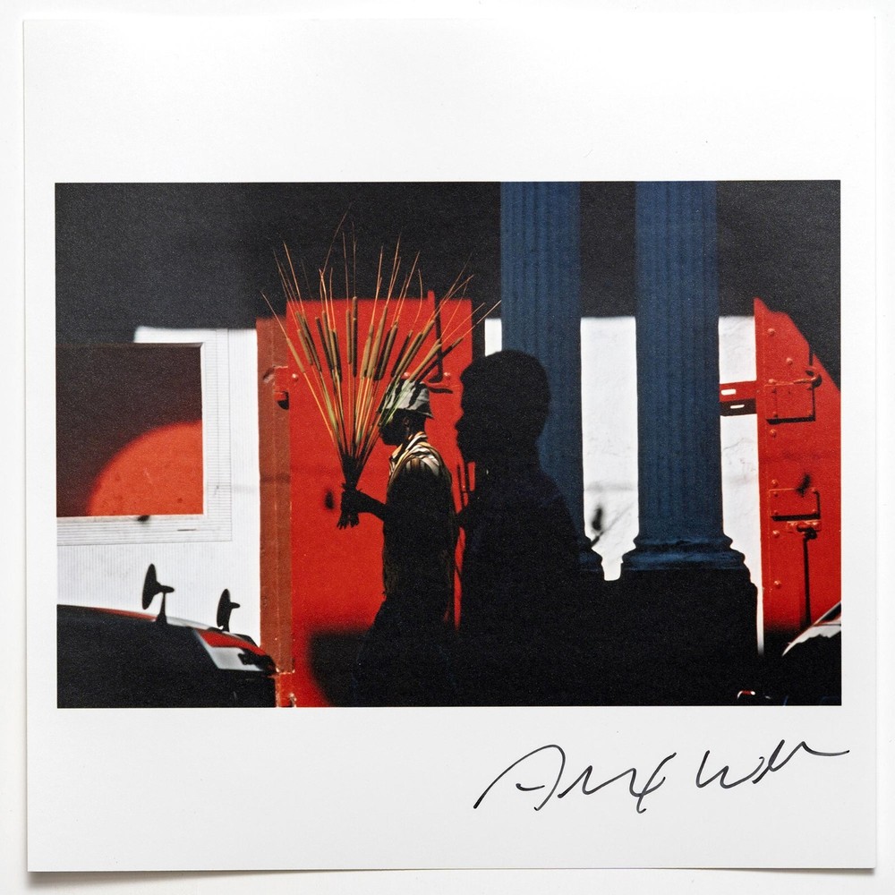 SIGNED ALEX WEBB Print – Port au Prince, Haiti 1979 – Magnum Square Print 6 x 6″