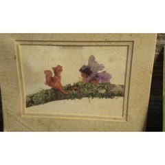 Anne Geddes Vintage Photography Print Lot Babies Fairy Mushroom Nursery Decor