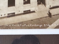 c1923 IRVING UNDERHILL GELATIN PRINT THE COTTON EXCHANGE BUILDING NYC Photograph