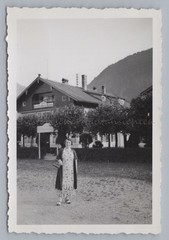 Bayrischzell 1935 – Hotel Deutsches Haus Biergarten – Old Photo 1930s
