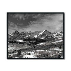 Dallas Divide Colorado Framed Canvas Mountain Landscape Photograph Wall Art