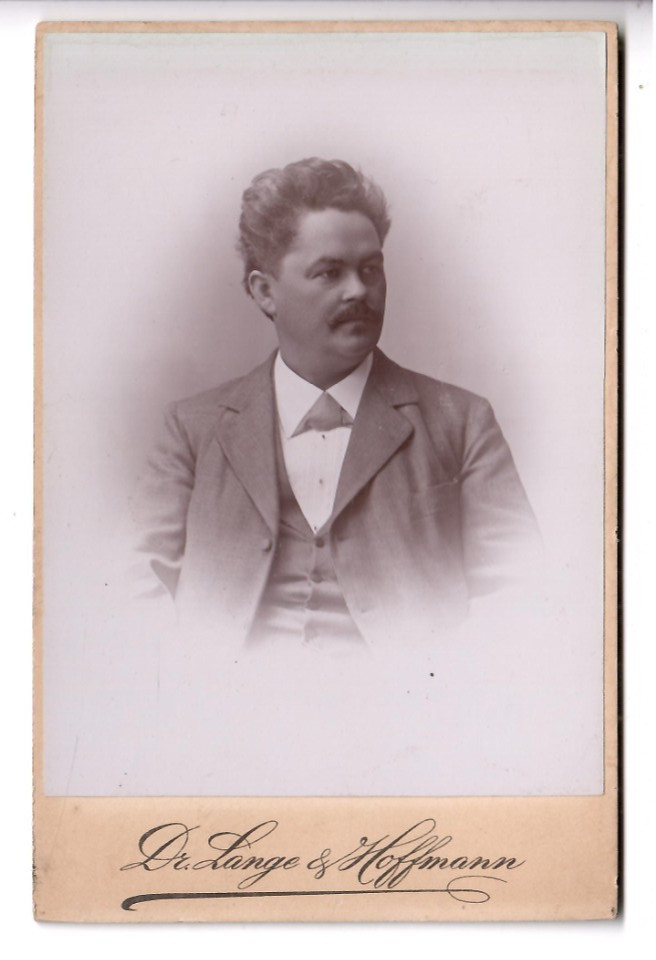 X4 Cabinet Photo * Emil Kruse 1893 Göttingen / Elberfeld