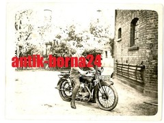 Photo Vienenburg Goslar NSU Motorcycle ID Number Plate B Braunschweig N12