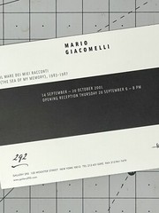 Mario Giacomelli (1925-2000) Art Show Announcement Card 2001