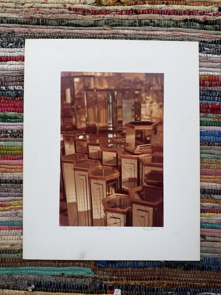 Shirley Bleviss photograph Original Mid Century Architecture Abstract Art