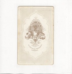 Wode / Stix CDV Photo Cute Little Girl – Casting 1870s