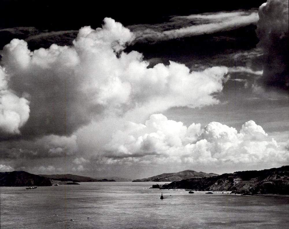 1972 1932 Ansel Adams Golden Gate Gap Before Bridge San Francisco Art Photo