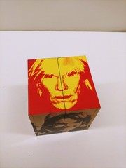 ANDY WARHOL Foundation Visual Arts «Magic Cube» Puzzle C. 2001, On the Wall Prod