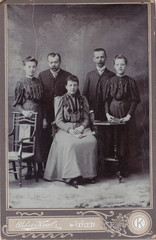 Kral KAB – family portrait – Vienna around 1900