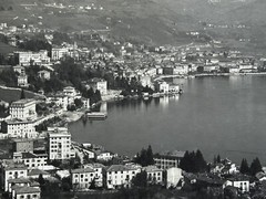 SWITZERLAND Lugano Paradiso C1900 Vintage Analog Photograph