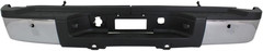 Chrome, Steel Rear Bumper Assembly Compatible with 2011-2014 Chevy Silverado & G