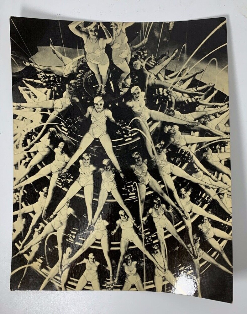 FOOTLIGHT PARADE 1972 Reprint of 1933 Production Photo, Busby Berkeley Hollywood