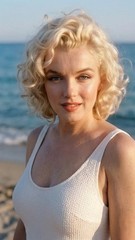 vintage marilyn monroe 8*10 photo print iconic hollywood actress poster wallart
