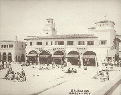 NEWPORT BEACH Balboa Inn Hotel 1934 VINTAGE Photo Print 980 11″ x 14″