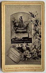 orig. CDV photo photograph lithograph around 1870 Altötting