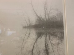 “Refuge Lake Reflections” Orignal Printed Photograph Print Signed Jerome Hawkins