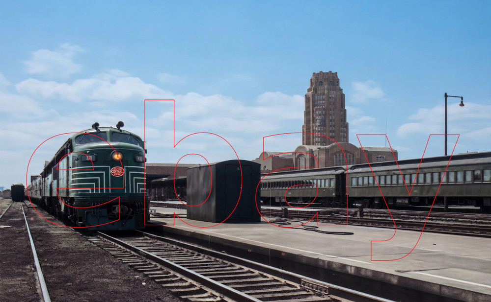 Photo Art Print of the New York Central’s Empire State Express at Buffalo, NY