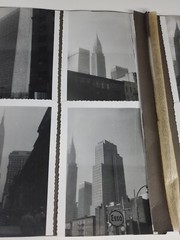 Vintage Chrysler Empire State Rockefeller Building New York City Photo lot 1950s