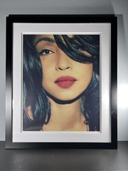 Sade Glamour Photo Art Piece 16×20” In Elegant 20×24” Black Frame Home Decor