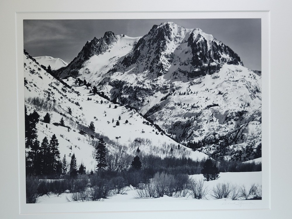 Richard Garrod, silver gelatin, black and white photograph, June Lake
