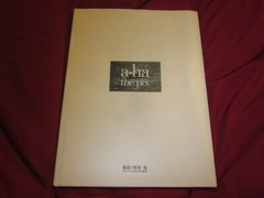 A-HA AHA the Pix 1986 Japan Tour PHOTO BOOK Japan First Edition