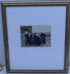 BILL COLEMAN AMISH PHOTOGRAPHER SIGNED ARTIST PROOF LIL MOTHER