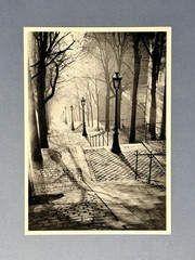 Brassaï Art Photo Print Card – The Steps of Montmartre, Paris – Fotofolio 4”x6”