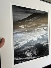Winter Surf, Garrapata, Sur Coast, 1966 by American photographer Morley Baer