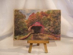 Scenic Vermont Photos on Wood