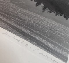 Michael A Smith Photography Signed High Sierras Yosemite 1979 8×20 Contact Print