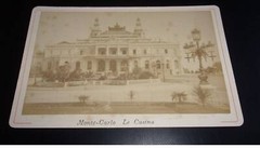 Photography On Cardboard. 2MOI10401.1900 Around Monaco. Monte Carlo The Casino