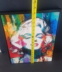 Marily Monroe Hand Crafted Photo Art Glamour Shot Plaque 16″