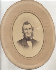 8×10 Oval Portrait of Smiling Man w/ Thick Beard