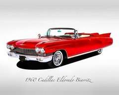 Classic Cars – 1960 Cadillac Eldorado Barritz – Print