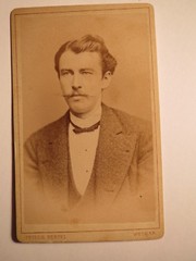 Weimar-Tübingen SS 1877-Fr. Bretschneider as student-portrait/CDV