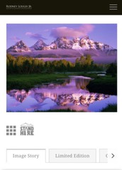 Rodney Lough Jr Day Dreaming Grand Teton National Park Print 20 x 16″