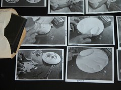 Vtg 1950s Indigenous Plate Painting Photograph Lot of 10 B&W + Negatives CA