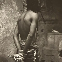 Fine Art Photograph Silver Gelatin Print Janine Gordon Signed 20″x24″ B/W Gangs