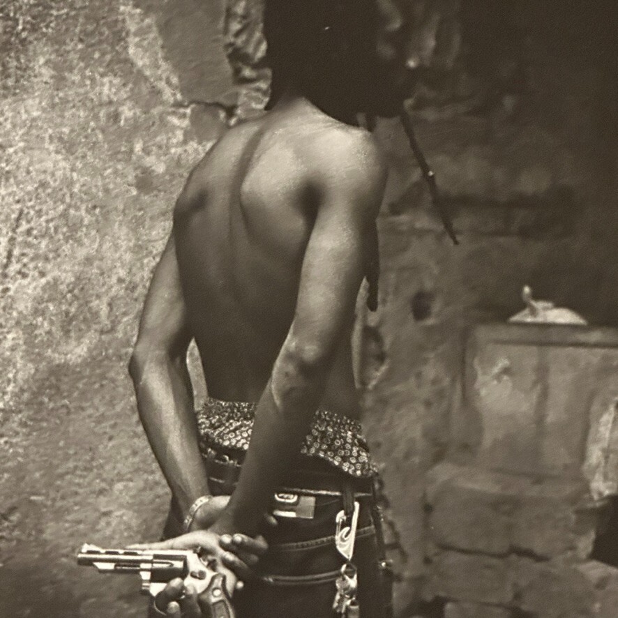 Fine Art Photograph Silver Gelatin Print Janine Gordon Signed 20×24″ B/W Gangs