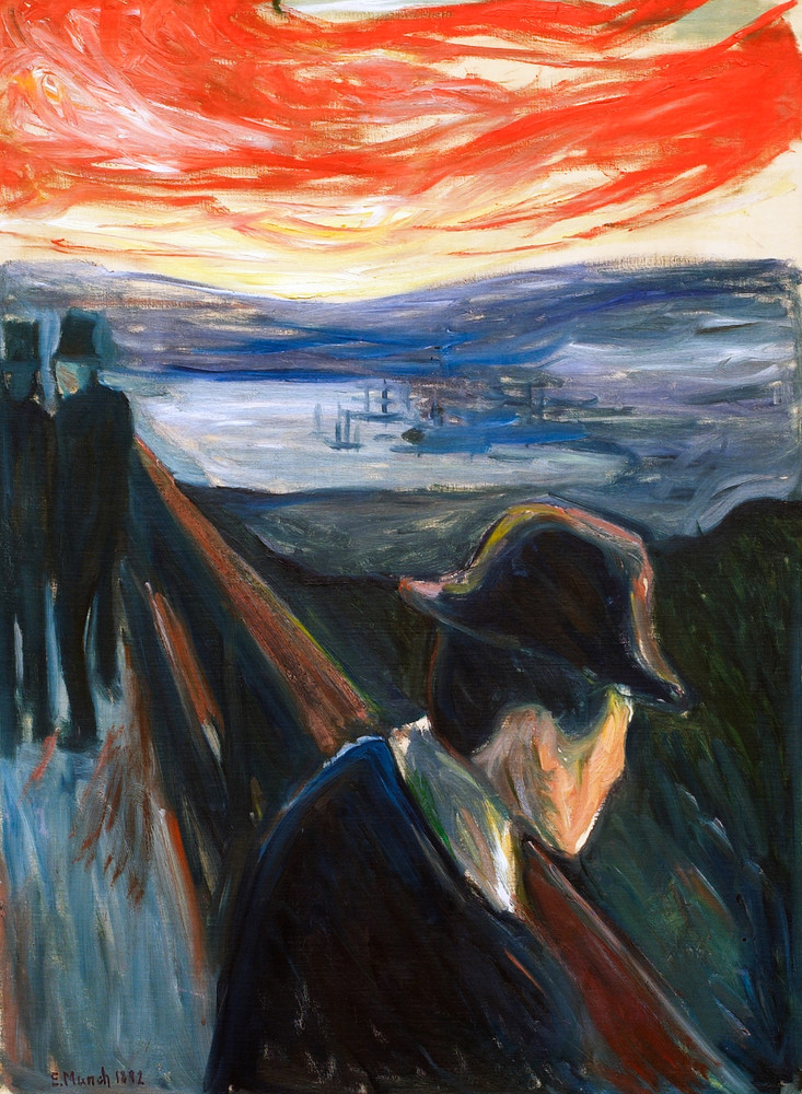 Despair Edvard Munch 11×15 Art Print